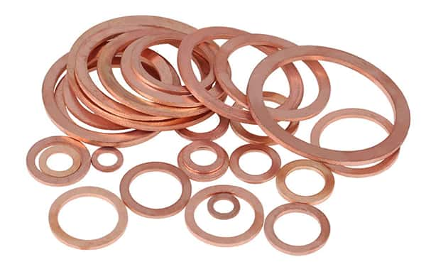 Copper stampings